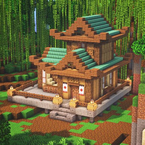 Learn how to build this super pretty Japanese House! It'll look great in your Minecraft world. With a spacious interior, this build can be used to house anyt...